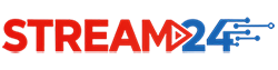 Stream24 RTMP and SRT streaming services logo